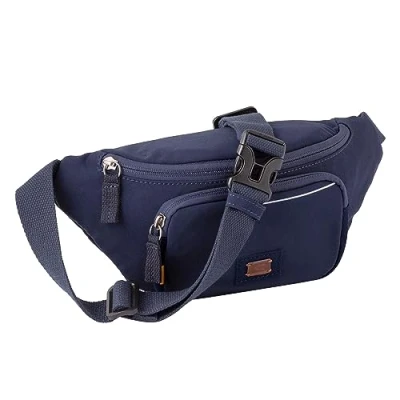 Imagen de camel active City Cinturón para Hombre, 000190, Azul Oscuro, talla estándar
