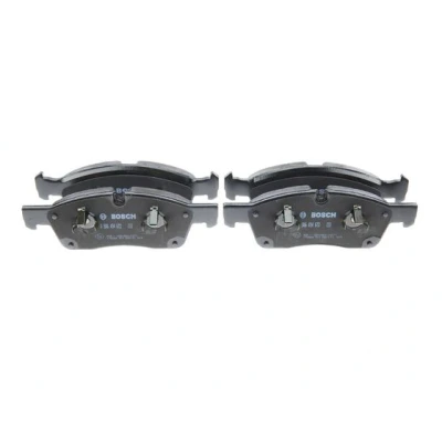 Imagen de BOSCH 0 986 494 672 Juego de pastillas freno Low Metallic con instrucciones montaje, Chapa antichirridos, clip émbolo norauto, oscaro,