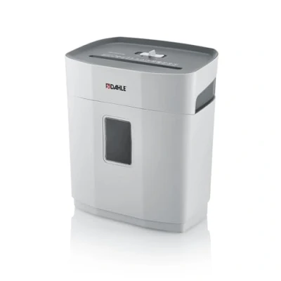 Imagen de Dahle PaperSafe PS 100 Destructora de papel (5 hojas, nivel seguridad P4, corte en partículas, sin aceite ni mantenimiento, 12 L), color gris