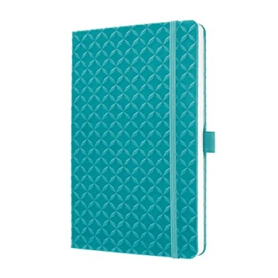 Imagen de SIGEL JN103 Libreta Jolie, tamaño similar al formato DIN A5, rayada, tapa dura, color turquesa