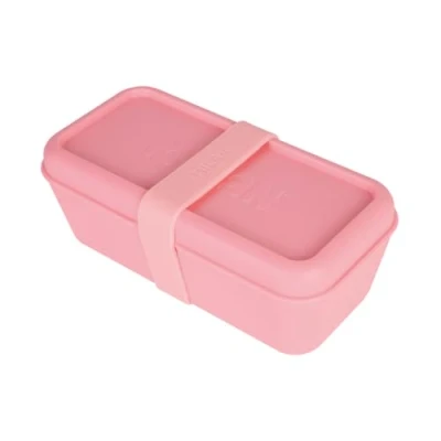 Imagen de MILAN® Fiambrera rectangular 0,75L, 460 since 1918, rosa