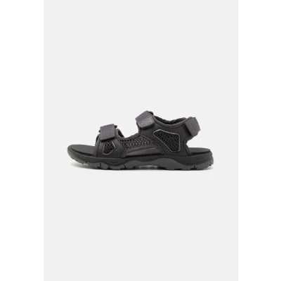 Imagen de Jack Wolfskin Taraco Beach Unisex Sandalias de senderismo para niños, Talla: 26, Black Zapatos