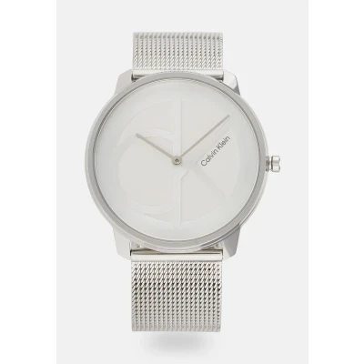 Imagen de Calvin Klein Iconic MESH Unisex Reloj silvercoloured, Talla: One Size, Silver coloured