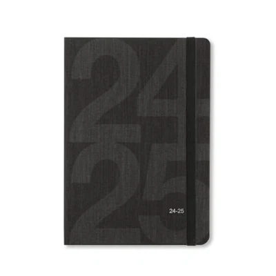 Imagen de Letts of London Block Agenda académica 2024/2025, vista semanal, tamaño A5, color negro
