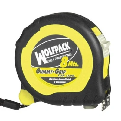 Imagen de Wolfpack 2300556 Flexometro magnético grip topline con frenom 8 metros/25 mm