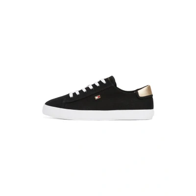 Imagen de Tommy Hilfiger VULC LACE UP Sneaker Zapatillas, Mujer, Talla: 35, Black Zapatos