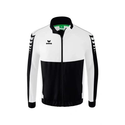 Imagen de Erima SIX Wings PRÄSENTATION Chaqueta de entrenamiento, Hombre, Talla: XL, Schwarzweiss