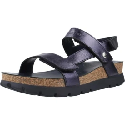 Imagen de Panama Jack Selma Shine, Sandalia Plana Mujer, Marino B2, 40 EU