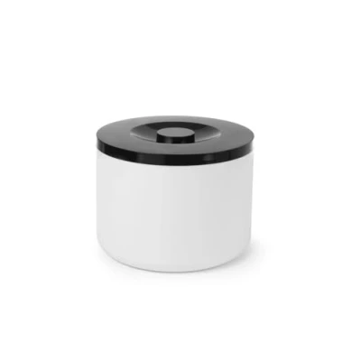 Imagen de HENDI Cubitera para Hielo, hielera, Recipiente almacenar Cubitos de BarUp, Doble Pared, 10L, ø292x(h) 220mm, poliestireno, Blanco y Negro