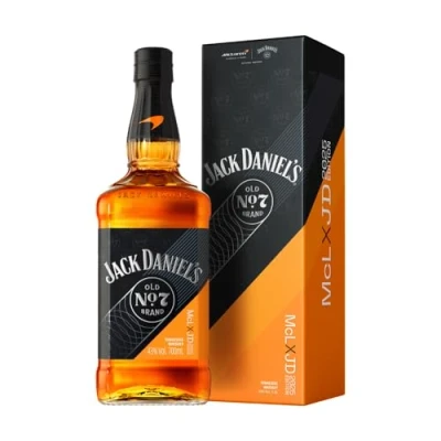 Imagen de Jack Daniel’s Tennessee Whiskey, Botella Edición Limitada 2025 Equipo McLaren F1, 700 ml