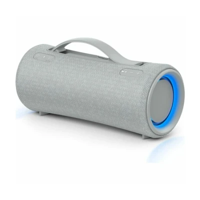 Imagen de Altavoz inalámbrico Sony SRS XG300, Portatil, Bluetooth, Con iluminación, Resistente al agua, Powerbank, Carga Rápida, 25 Horas, Gris