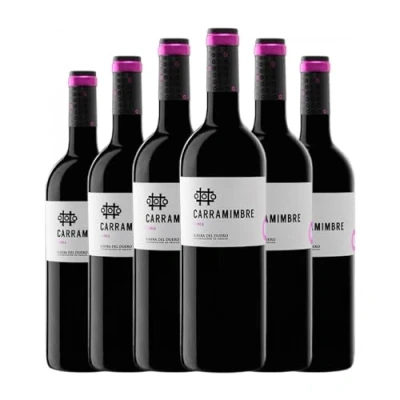 Imagen de Carramimbre Ribera del Duero Roble 75 cl Vino tinto (Caja de 6 Botellas cl)