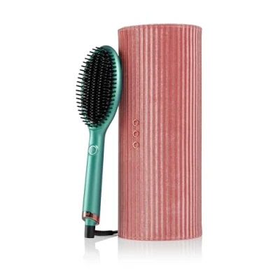 Imagen de ghd glide Dreamland Collection Cofre de regalo cepillo eléctrico alisador pelo con tecnología iónica, edición limitada 2023, verde jade