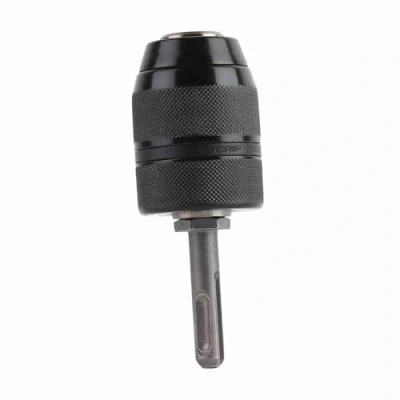Imagen de portabrocas SDS sin llave, convertidor de torno llave metal con accesorios adaptadores SDS, capacidad 2 13 mm