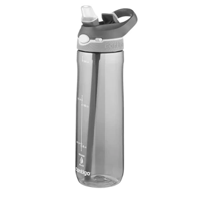 Imagen de Contigo Ashland Autospout Botella Agua con Pajita abatible, 720 ml popote, Unisex Adult, Smoke