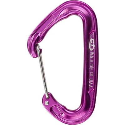 Imagen de Climbing Technology Fly Weight EVO Mosquetón, Color Morado, Talla unicaca