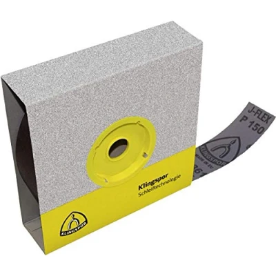 Imagen de Klingspor 3917 Rollos con Soporte de Tejido, KL 361 JF, Grano 100, 100 x 50000 mm