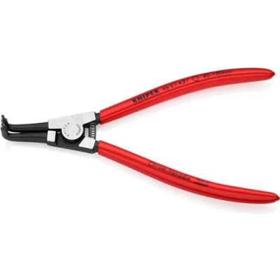 Imagen de Knipex Alicate para arandelas exteriores de ejes negro atramentado, recubiertos plástico 200 mm 46 21 A31
