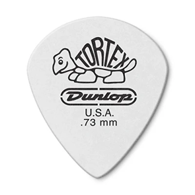 Imagen de JIM DUNLOP Púas Tortex White Jazz III 0,73mm Saco de 12