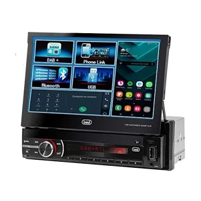 Imagen de Trevi MDV 6380 Dab Sistema de Video para Coche con Pantalla Táctil 7&quot; y Bluetooth, Negro