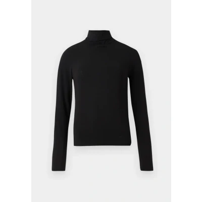 Imagen de PIECES Pcsirene Ls Rollneck Top Noos, Camiseta de manga larga Mujer, Negro, XL