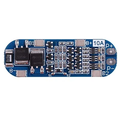 Imagen de BMS Placa PCB Protección 3S 11.1V/12V/12.6V Li Ion batería 18650 Módulo de Cargador con contra Sobrecarga Descarga Excesiva(10 13A)