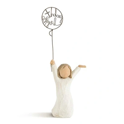 Imagen de Willow Tree Figura de niña en su cumpleaños, Home Deco, Enesco