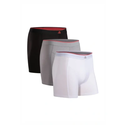 Imagen de Danish Endurance 3 PACK Ultrasoft Boxer Multicolor black grey white, Hombre, Talla: XXL, white