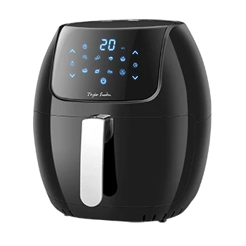 Imagen de Taylor Swoden Freidora Aire 8 Litros Dual Blaze™ Air Fryer 2000W con Ventana, EvenlyCook, 10 Programas, 3 Modos, Panel Táctil, Interior Metálico, Temperadura y Tiempo Regulable, Apta para Lavavajillas