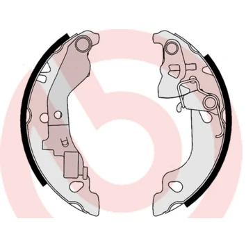 Imagen de BREMBO S 23 520 Zapatas de freno 180 32 con palanca mano FIAT: Punto II Hatchback