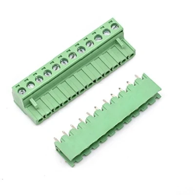 Imagen de Oiyagai 5 Juegos de Bloques Terminales Tornillo PCB 11 Pines, Paso 5,08mm
