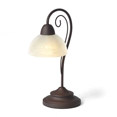 Imagen de Trio R5031 Country Lámpara de Mesa, Estilo Envejecido, 40 x 15.5 centímetros