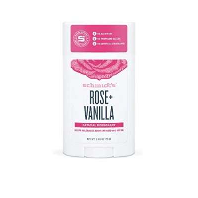 Imagen de Schmidt&#039;s Natural Deodorant Stick Rose + Vanilla 75 g