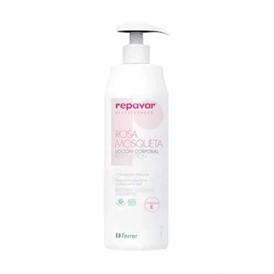 Imagen de Repavar Loción Hidratante Corporal Fórmula con Rosa Mosqueta y Vitamina E Regenera Ayuda a Revitalizar la Piel Hidratación Dérmica Intensiva 500 ml