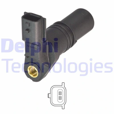 Imagen de DELPHI SS12303 12B1 Sensor de Cigueñal 2 NISSAN: Juke, Qashqai 2, / Qashqai+2 I, MERCEDES BENZ: Clase A