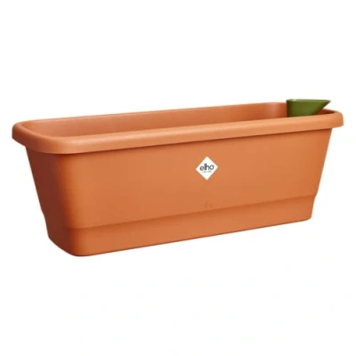 Imagen de Elho Noa Balcony Trough M Jardinera Marrón Balcónexterior L 20 x A 52 A17.8 cm