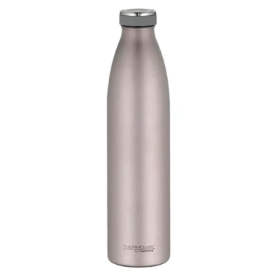 Imagen de THERMOcafé by THERMOS TC BOTTLE Rose mat Termo de acero inoxidable (1,00 L, resistente al carbono, 12 horas calor, 24 frío, a prueba fugas, para la escuela, viajes y oficinas)