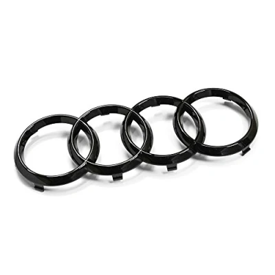 Imagen de Audi 82A071801 Black Edition Line Emblema, logotipo negro