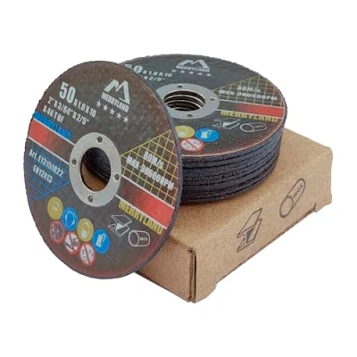 Imagen de Merryland Disco de Corte 50mm Metal para Amoladora Angular, 50 X 1,0 10 mm Piezas, Acero INOX Hierro, Experto Line E13151022