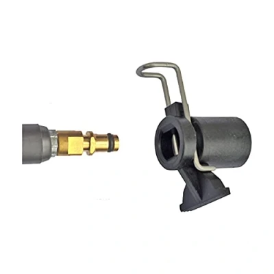 Imagen de M&amp;M Smartek Adaptador de alta presión para manguera/convertidor limpiadores compatible con/como Kärcher, Black &amp; Decker, Nilfisk, Stihl G1/4&quot; o con M22 IG (opción A Kärcher)