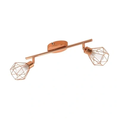 Imagen de Eglo ZAPATA iluminación de techo Copper colour G9 2,5 W, Lámpara, colour, IP20, Cepillado, Otro, Vidrio, Acero, I