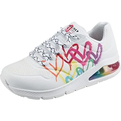 Imagen de Skechers Sport UNO 2 Zapatillas white/multicoloured, Mujer, Talla: 38.5, White/multi coloured Zapatos