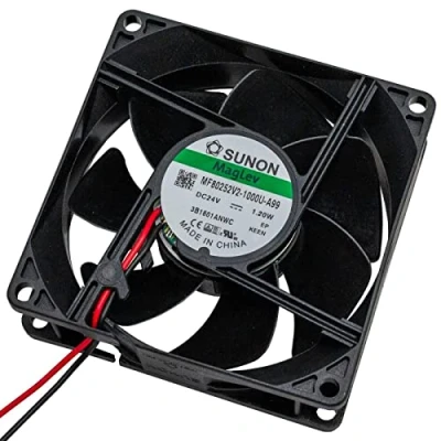 Imagen de Fan 24V DC 1,2W 80x80x25mm 62,8m3/h 2900U/Min Sunon MF80252V21000UA99