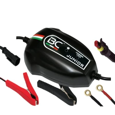 Imagen de BC Battery Controller 700BCJP JUNIOR 900, cargador de batería inteligente y goteo para todas las baterías plomo ácido 12 V automóviles motocicletas, 1 amperio