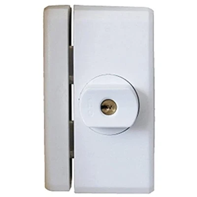 Imagen de ABUS FTS96A AL0089 cierre para ventana (con mecanismo de intuitivo y alarma, uniforme, nivel seguridad 10 78563), color blanco