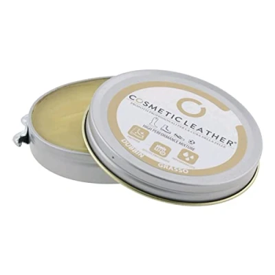 Imagen de COSMETIC LEATHER PRODOTTI PROFESSIONALI PER LA CURA DELLA PELLE Grasa de foca para zapatos impermeabilizante inodoro. Envase 50 ml