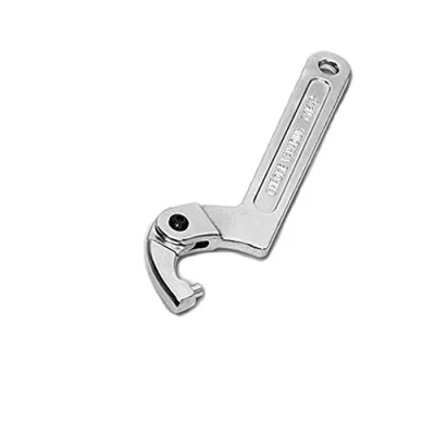 Imagen de GOZAR Cromo Vanadio Llave de Gancho Ajustable C Herramienta 19 51 mm 32 76 120 Cabeza Redonda 2