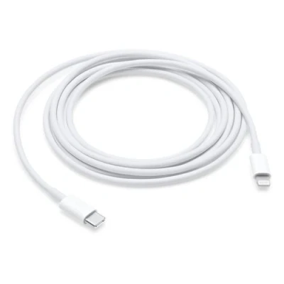 Imagen de APPLE Cable de USB C a Lightning, iPhone, iPad o iPod, Thunderbolt 3 (USB C), 2 metros, Blanco