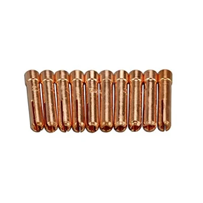 Imagen de RIVERWELD Pinzas TIG 13N23 (orificio de 2,4 mm) compatibles con DB PTA SR WP 9 20 25 Antorcha soldadura 10 unidades
