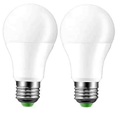 Imagen de Konesky Bombilla Sensor Crepuscular Led 2 Pack, 8W Blanco Frio 5700K, Dusk to Dawn Light Bulb/Apagado Automático,1000lm,e27,led Bombillas Exterior/Interior Para Camino,Jardín, Patio